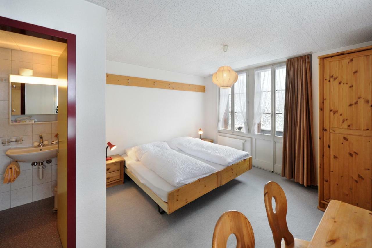 Hotel Krone Budget Ленк Экстерьер фото