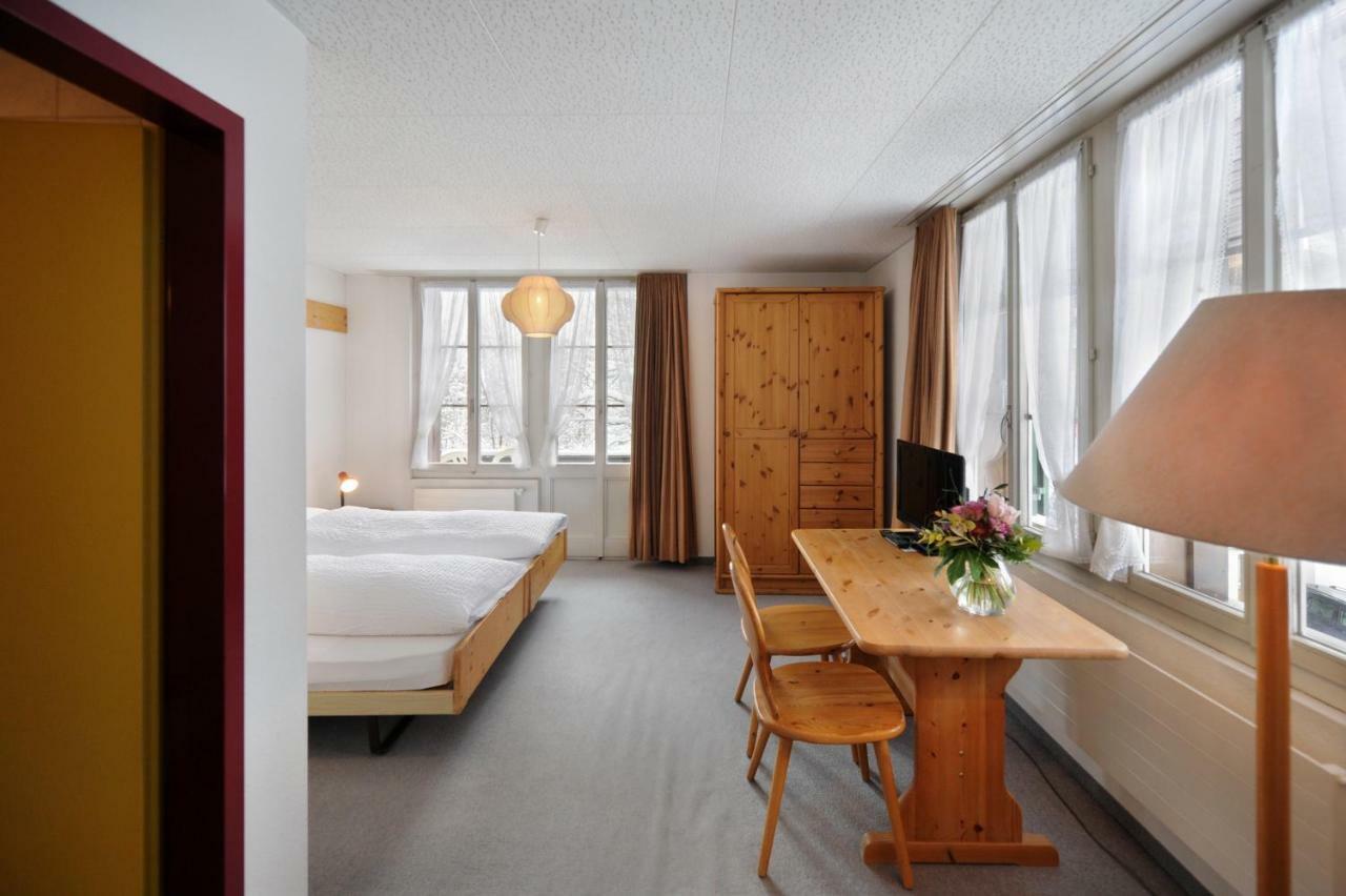 Hotel Krone Budget Ленк Экстерьер фото